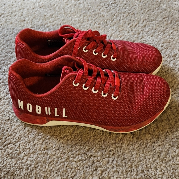 NOBULL Other - NoBull Fire Heather Red Superfabric trainers